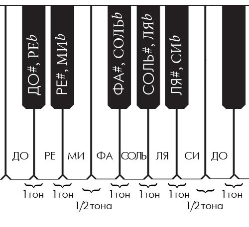 Тон и полутон